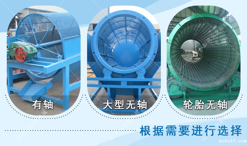 无轴滚筒筛-大型轮胎托轮式无轴筛石筛沙机-移动筛分机价格/结构图/视频原理 无轴滚筒筛-大型轮胎托轮式无轴筛石筛沙机-移动筛分机价格/结构图/视频原理