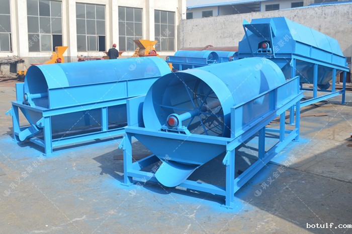 滚筒筛_滚筒筛沙机价格,滚筒筛分机厂家,无轴滚筒筛规格型号/图纸图片